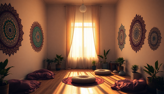 Elevate Your Space: Infusing Spiritual Serenity with Mandala Designs